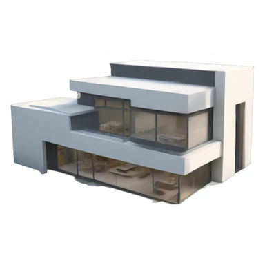 Ultra modern house sticker