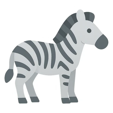 Zebra sticker