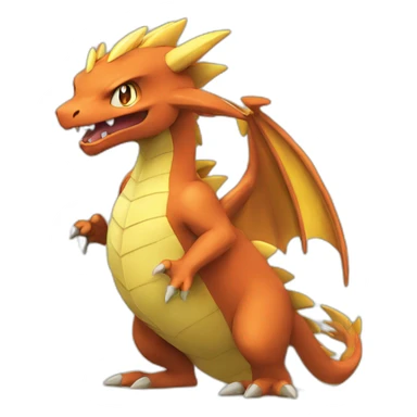 Dracofeu le pokemon sticker