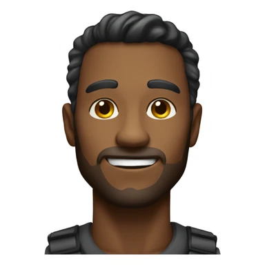 A very handsome man with a square jaw. He is young sticker