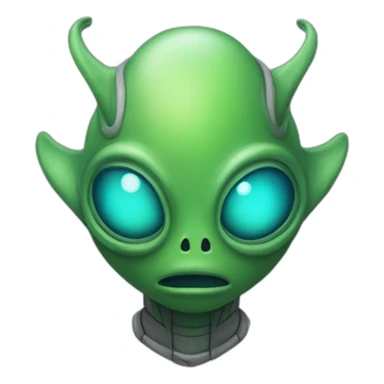 alien space cader sticker