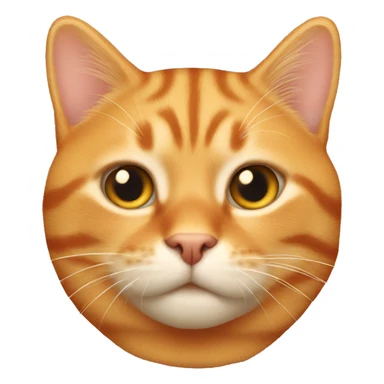 Fat orange tabby sticker