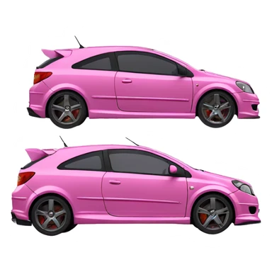 Pink Astra h vxr sticker