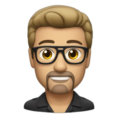 george michael sticker