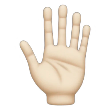 Eine reale Hand sticker