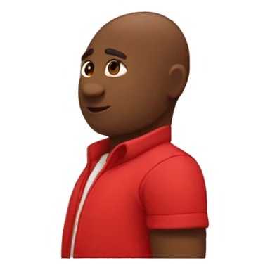 Perra embarazada roja sticker