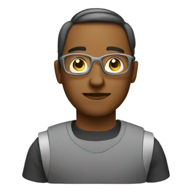 technological man sticker