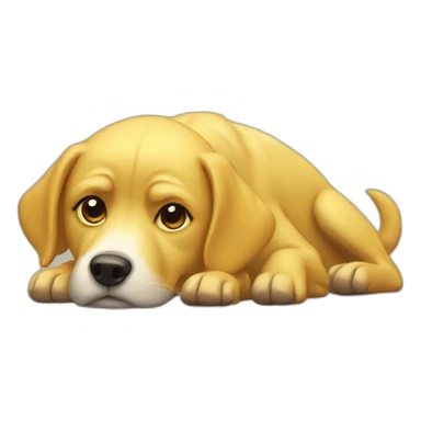 Yellow Dog sticker