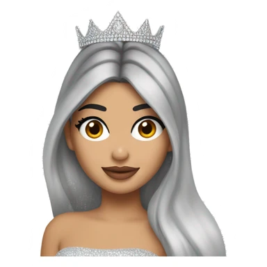 Kylie Jenner as a princess sticker