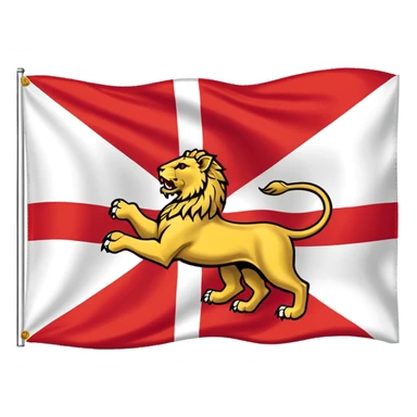 Flag of Sark sticker