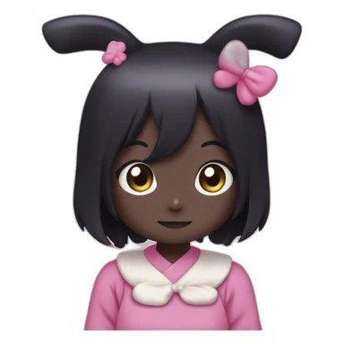 Kuromi sanrio sticker