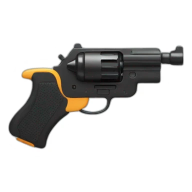 Toy Gun sideways sticker