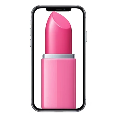 pink lipstick mark iphone emoji sticker