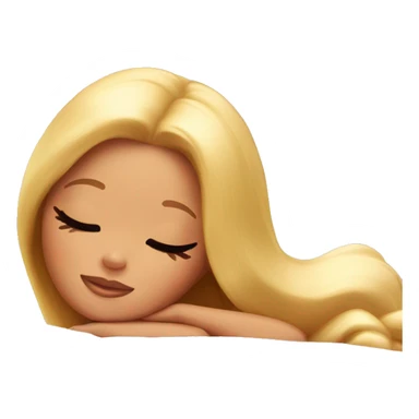 Barbie sleeping  sticker