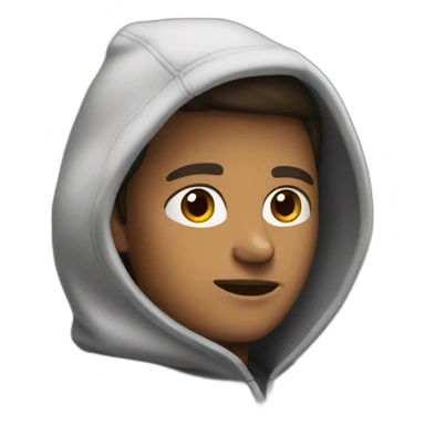 Man wearing a woman's hoodie without her permission sticker