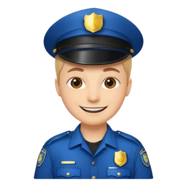 Polizist Emoji sticker