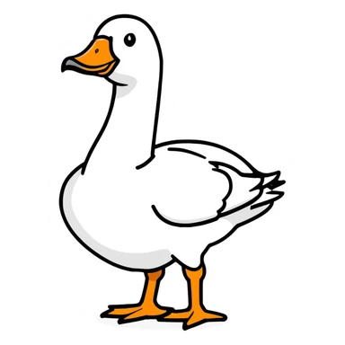 Goose sticker