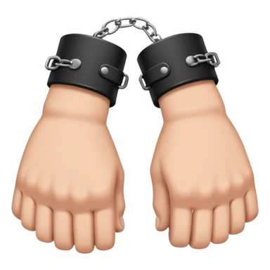 generate handcuffed hands sticker