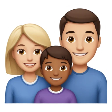 Family of 3 sticker