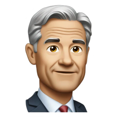 jerome powell sticker