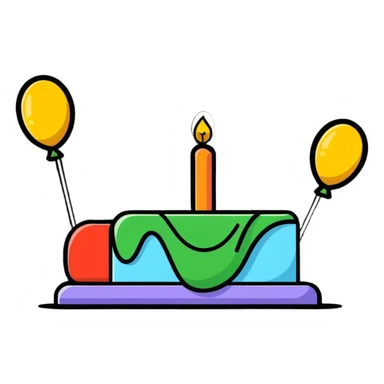 happy day celebration sticker