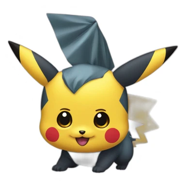 Pickachu en colère  sticker