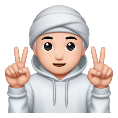 gd gang sign sticker