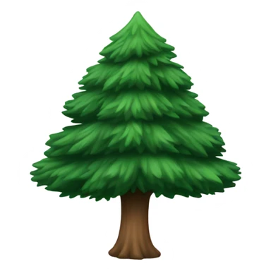 evergreen tree pto sticker