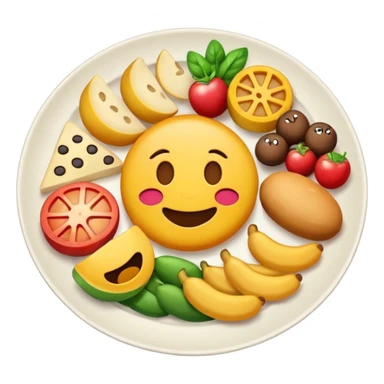 create some food emojis that everyon usualy has basic sticker