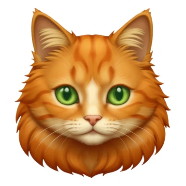 Cat orage sticker