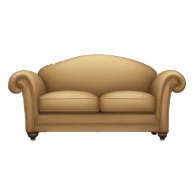 Um sofá de 2 lugade sticker