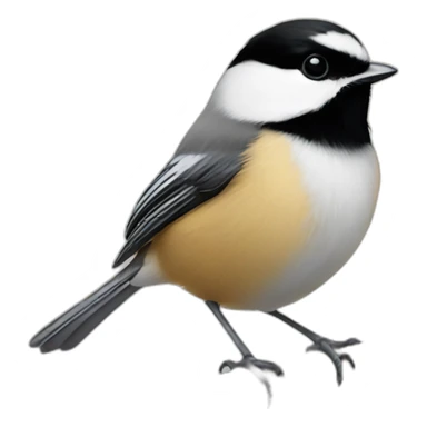 Chickadee sticker