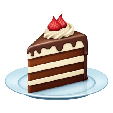 slice of cake sticker