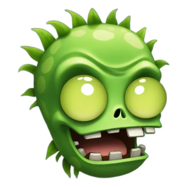 Plants vs zombies sticker