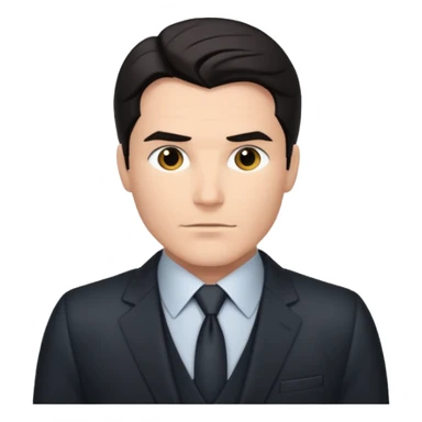 bruce wayne in suit sticker