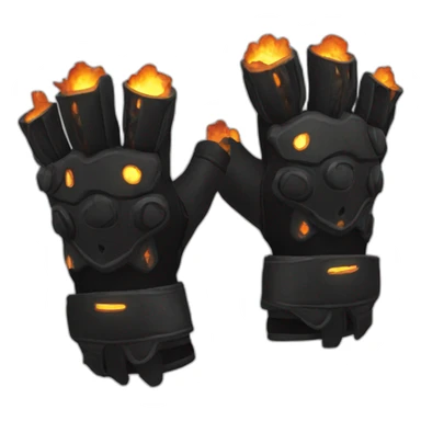 Doom Gloves sticker
