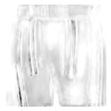 Black and white Adidas track pants sticker