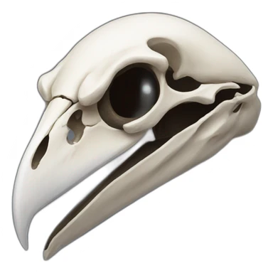 Raven Skull  sticker