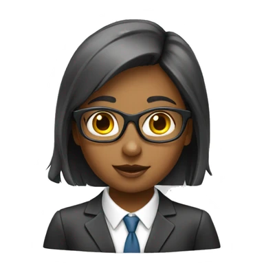 accountant girl sticker