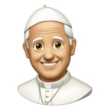 pope francis sticker