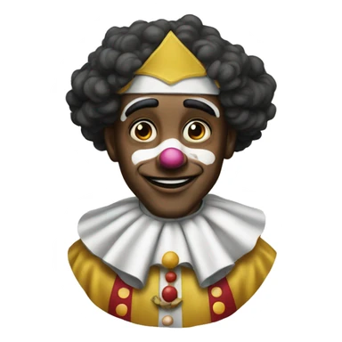 Saint a a clown sticker