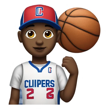 Los Angeles clippers kid sticker