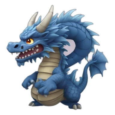 Dragon Kaido from One Piece  sticker