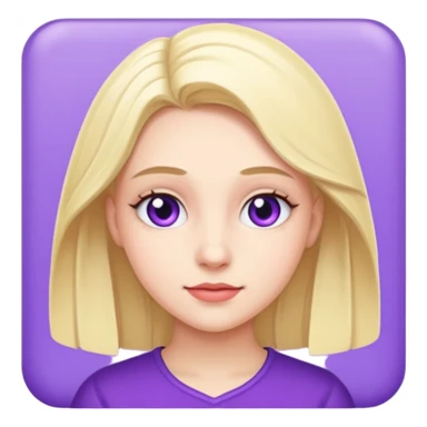 Just violette sticker