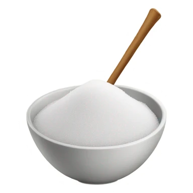 Bowl of sugar sticker