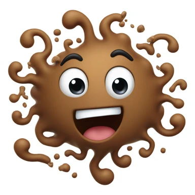 Poop tornado sticker