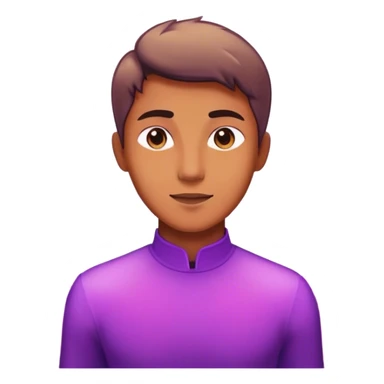 A charismatic person glowing in center of a room, radiating a violet warm bright aura glow, he is attracted with a lot of people around sticker