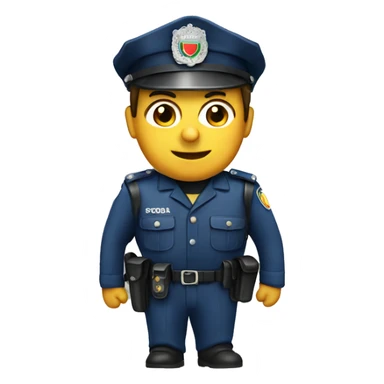 italian police sticker