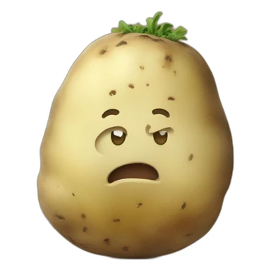 old potato sticker