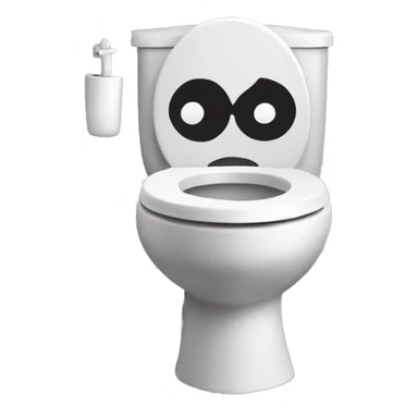 Skibidi toilet emoji sticker
